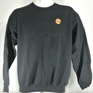 LAY'S Potato Chips Frito-Lay Pepsico Black Sweatshirt Employee Uniform S Small